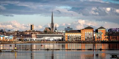 Preston Docks landscape